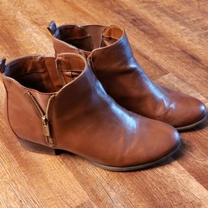 Size 9.5 Brown Ankle Booties